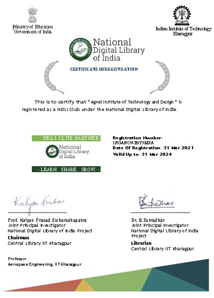NDLI certificate